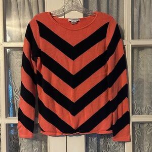 😉Bundle Days😉 Women’s Liz Claiborne Diagonal Striped Arrow Pink Blue Lightweight